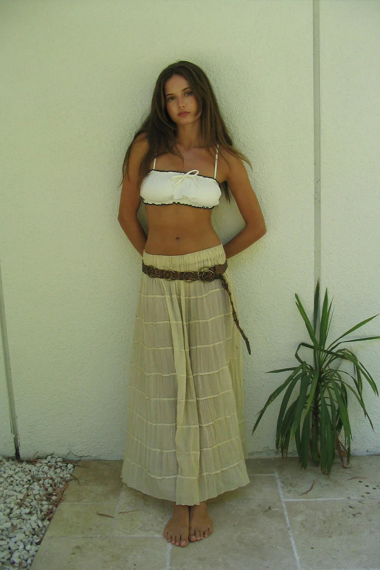 Sweet Pea Bandeau Bikini Top - Honeymoon Phase | Frankies Bikinis