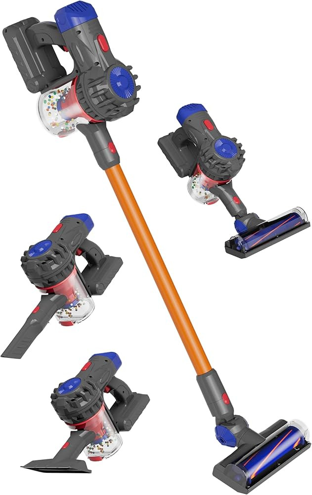 Toy Vacuum for Toddlers Cordless Vacuum Cleaner Set Kids Vacuum Cleaner Set Baby Play Vacuumm wit... | Amazon (US)