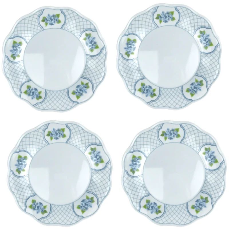 Tasso 11'' Melamine Dinner Plate - Set of 4 | Wayfair North America