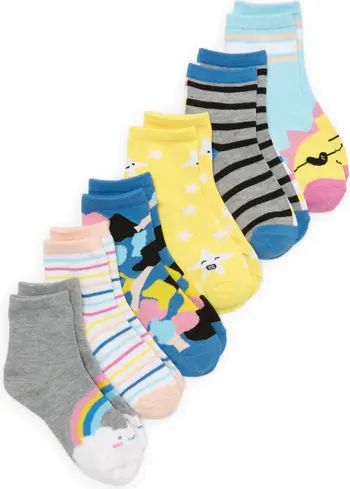 Tucker + Tate Kids' Assorted 6-Pack Quarter Socks | Nordstrom | Nordstrom Canada