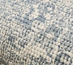 Velvet Scallop Edge Reversible Quilt | Pottery Barn (US)