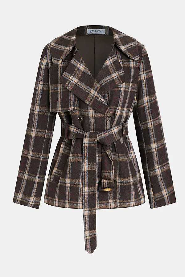 x Layla Taylor Spill the Tea Coat | Cupshe US