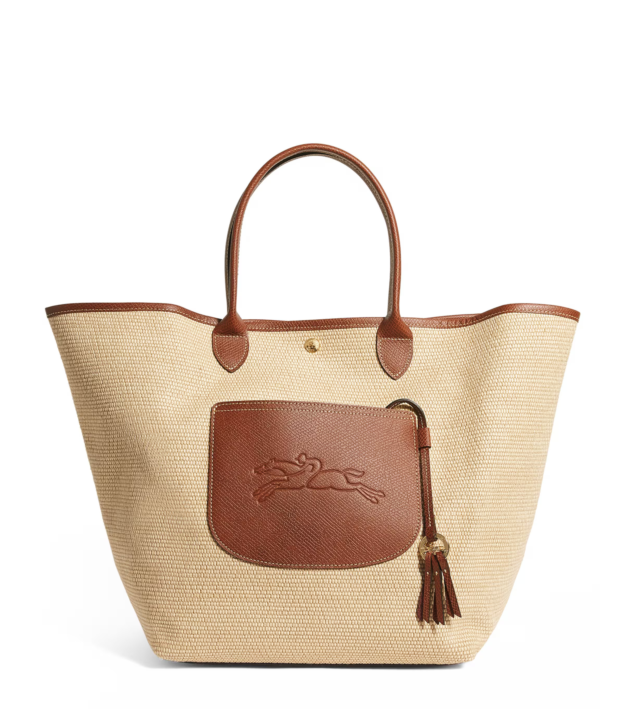 Longchamp Large Le Pliage Basket Bag | Harrods