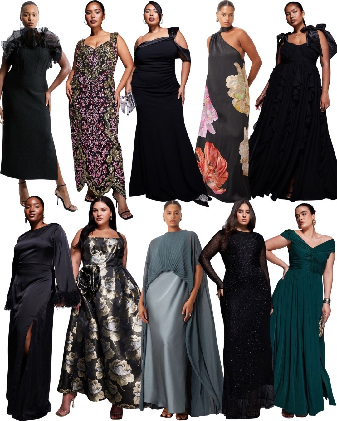 Plus size Black Tie Wedding Outfit Inspiration 

Long Gowns Curves Dresses Winter Wedding Guest 

#LTKplussize #LTKwedding #LTKcurves