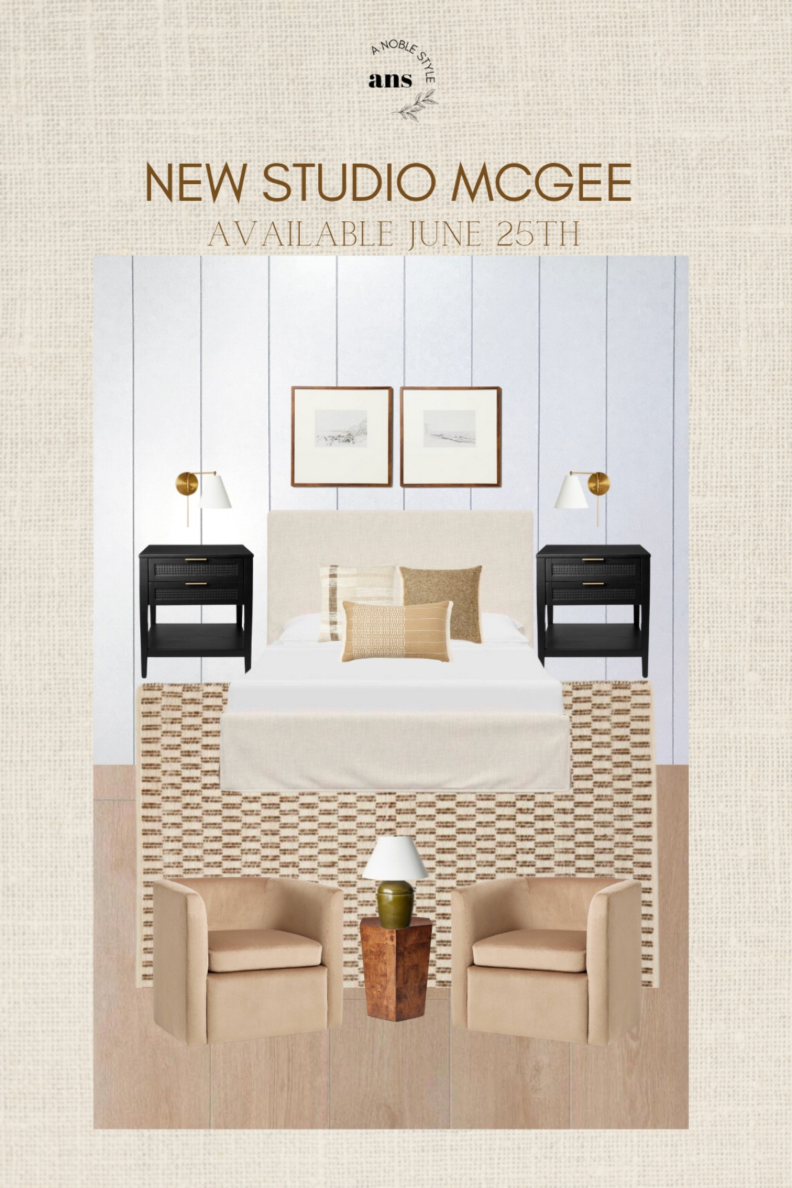 New Studio McGee Target line. Love all of the neutrals, warm wood tones, and olive green items.

Bedroom mood board

#LTKhome #LTKFind #LTKstyletip