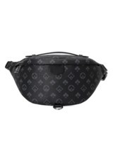 'Kaitlan' Pattern Canvas 3-Ways Belt Bag (2 Colors) | Goodnight Macaroon