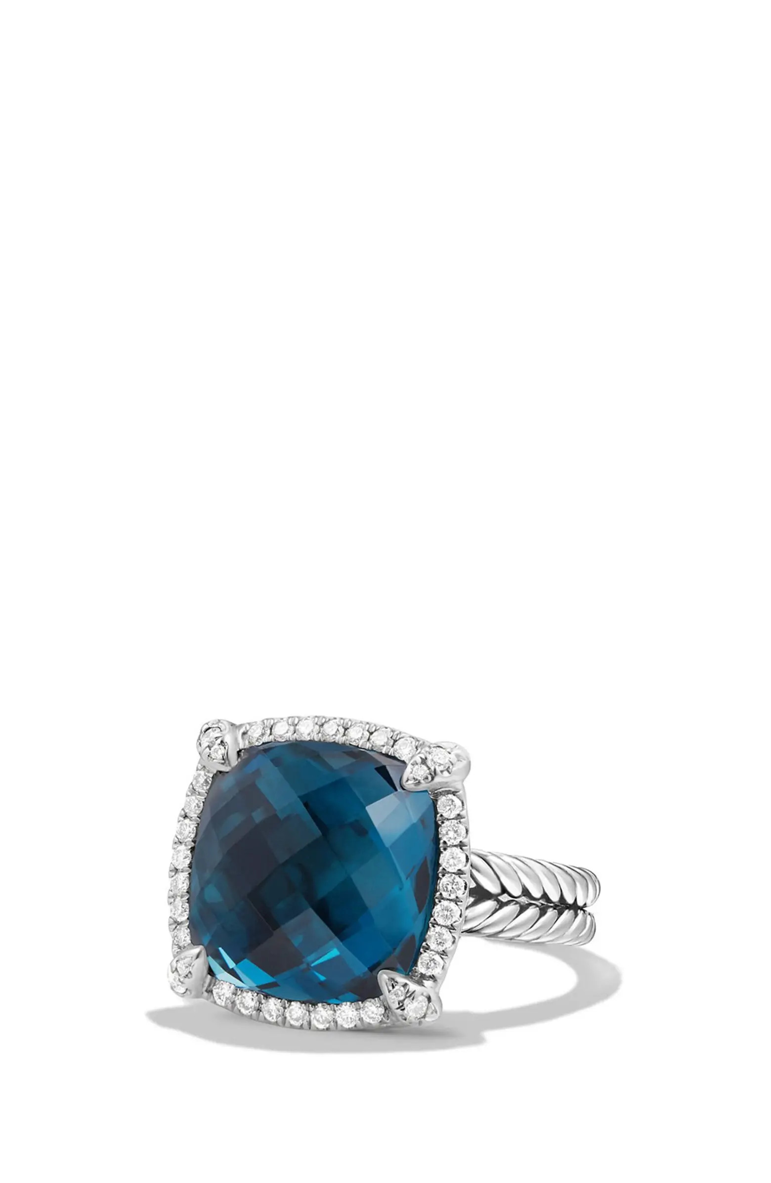 David Yurman Châtelaine Large Pavé Bezel Ring with Diamonds | Nordstrom | Nordstrom