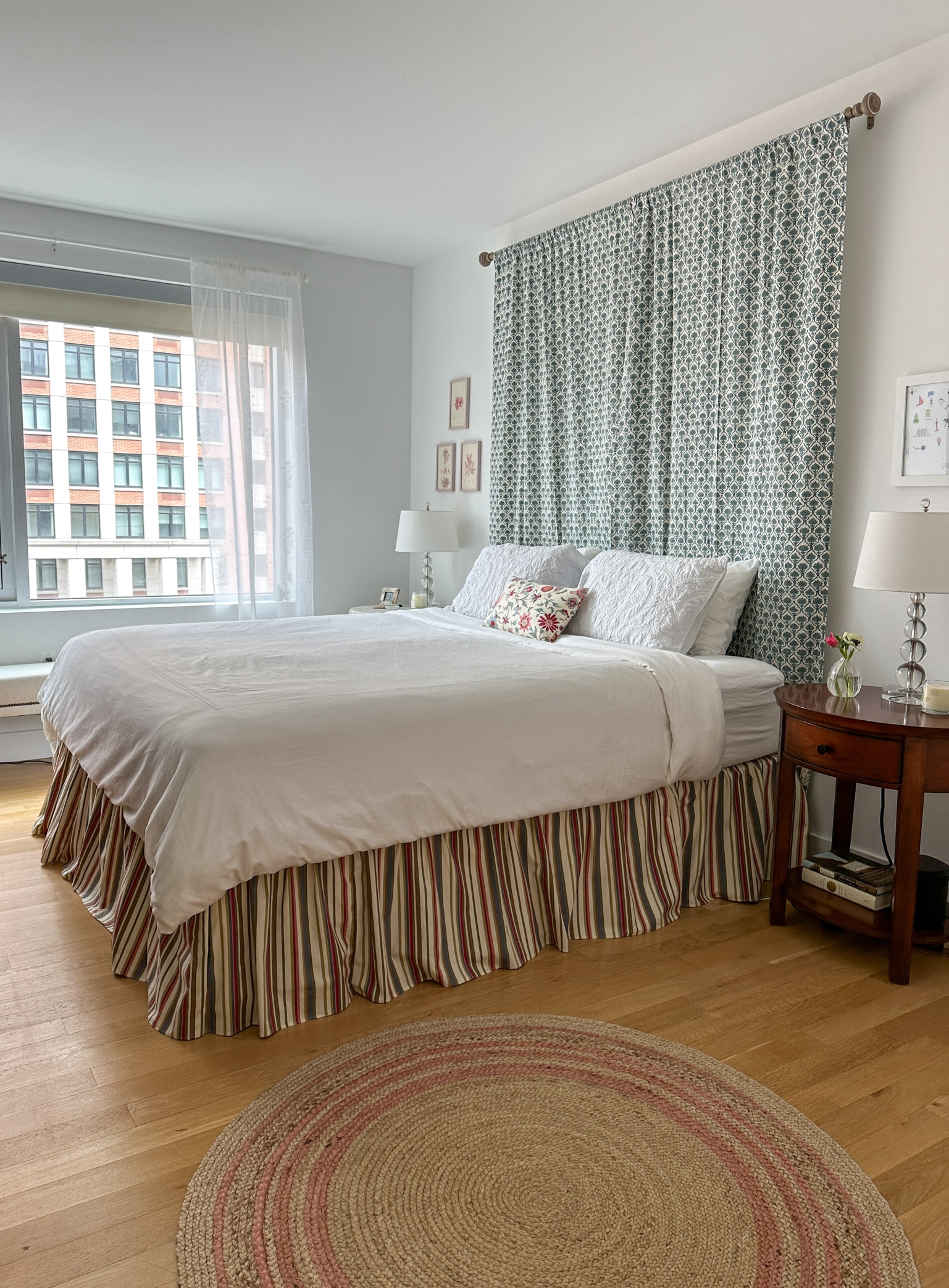 Bedroom Reveal ✨ I turned my boring bedroom into a cozy colorful retreat with just decor alone. Thanks to the color and pattern, my bedroom is now so uplifting. Here are the key pieces that made a difference. 

#LTKhome