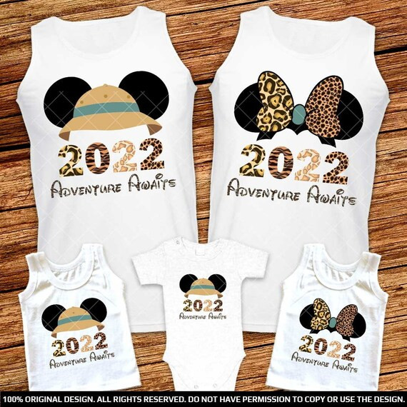 Disney Adventure Awaits Tank Tops Animal Kingdom Theme Park family Tank Tops 2022 Safari adventur... | Etsy (US)