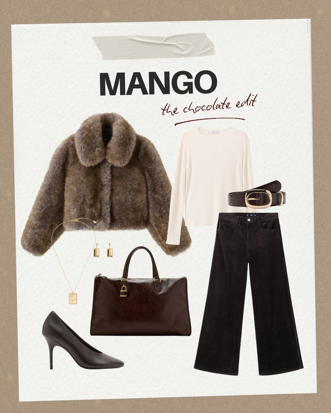 Mango - the Chocolate Edit 

#LTKootd #LTKGiftGuide #LTKHoliday