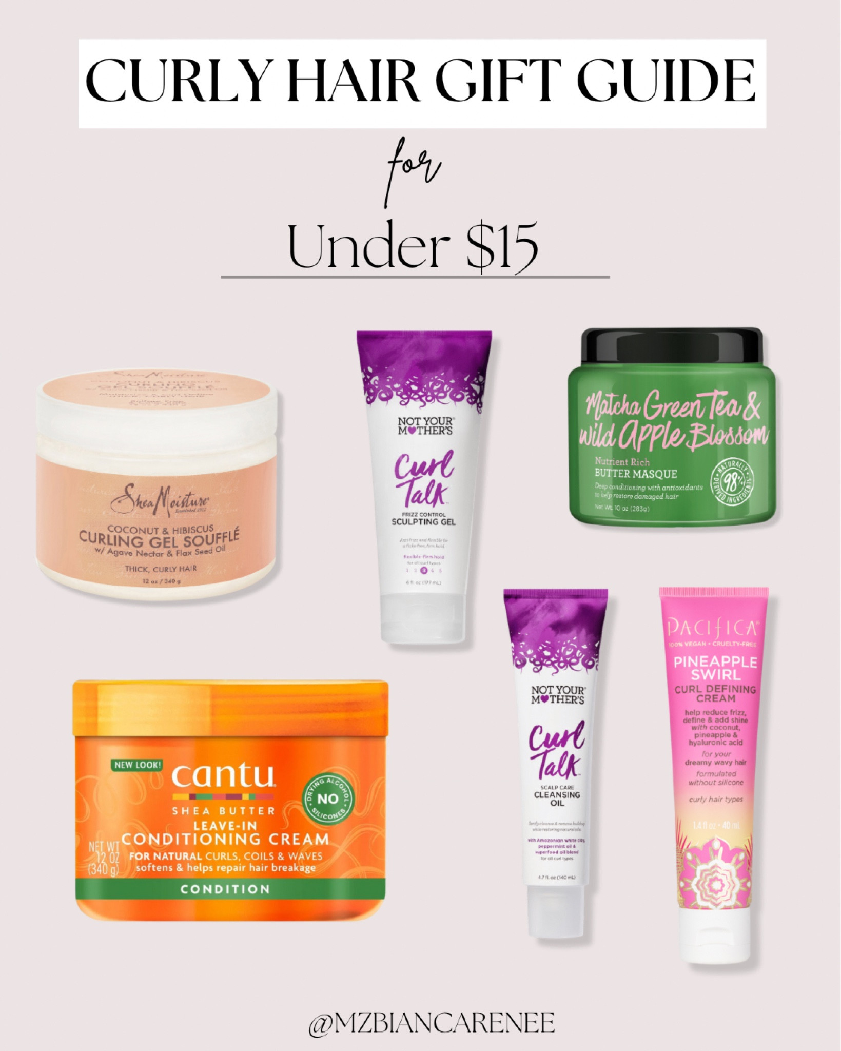 Beautiful curls don’t always need to be expensive! These affordable curly products all give bouncy and beautiful wash day results. 

#LTKGiftGuide #LTKbeauty #LTKunder100