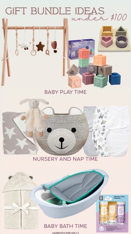 Baby gifts. Gift bundles for babies. New mom gifts. Infant gifts. Affordable baby gifts. Baby toys. Baby bath. Baby blanket. Nursery. Swaddle. Blocks. Baby gifts under $100.

#LTKbaby #LTKGiftGuide #LTKfamily