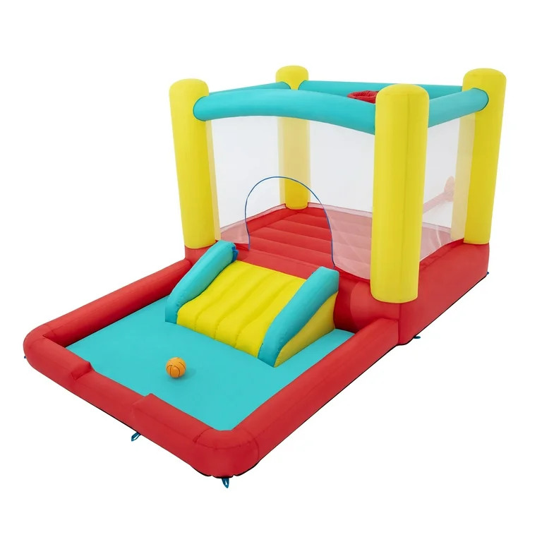 Play Day Jump 'N Away Kids Indoor and Outdoor Bouncer with Blower Included | Walmart (US)