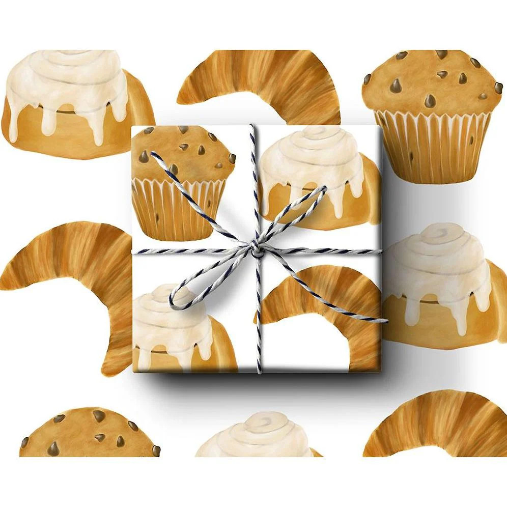 Delicious Pastries Flat Wrap | Paper Source