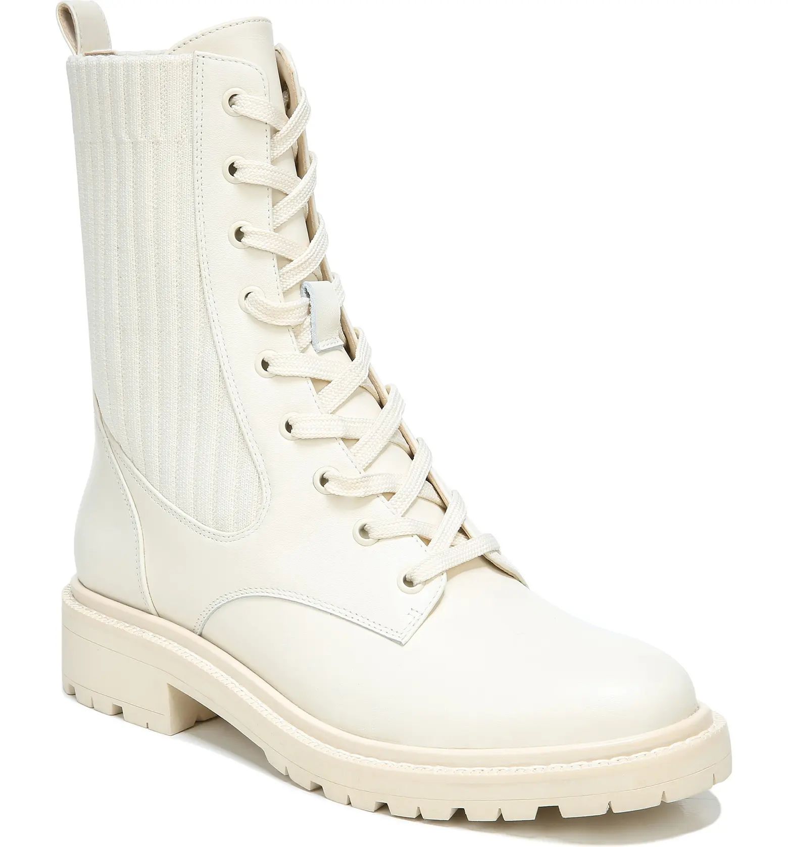 Lydell Mixed Media Combat Boot | Nordstrom
