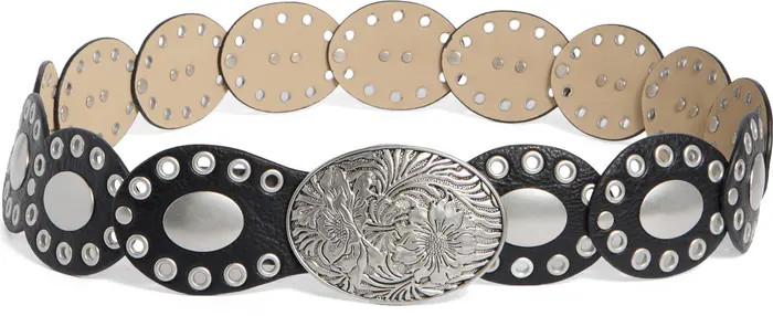 Vince Camuto Oval Disc Hip Slung Belt | Nordstromrack | Nordstrom Rack