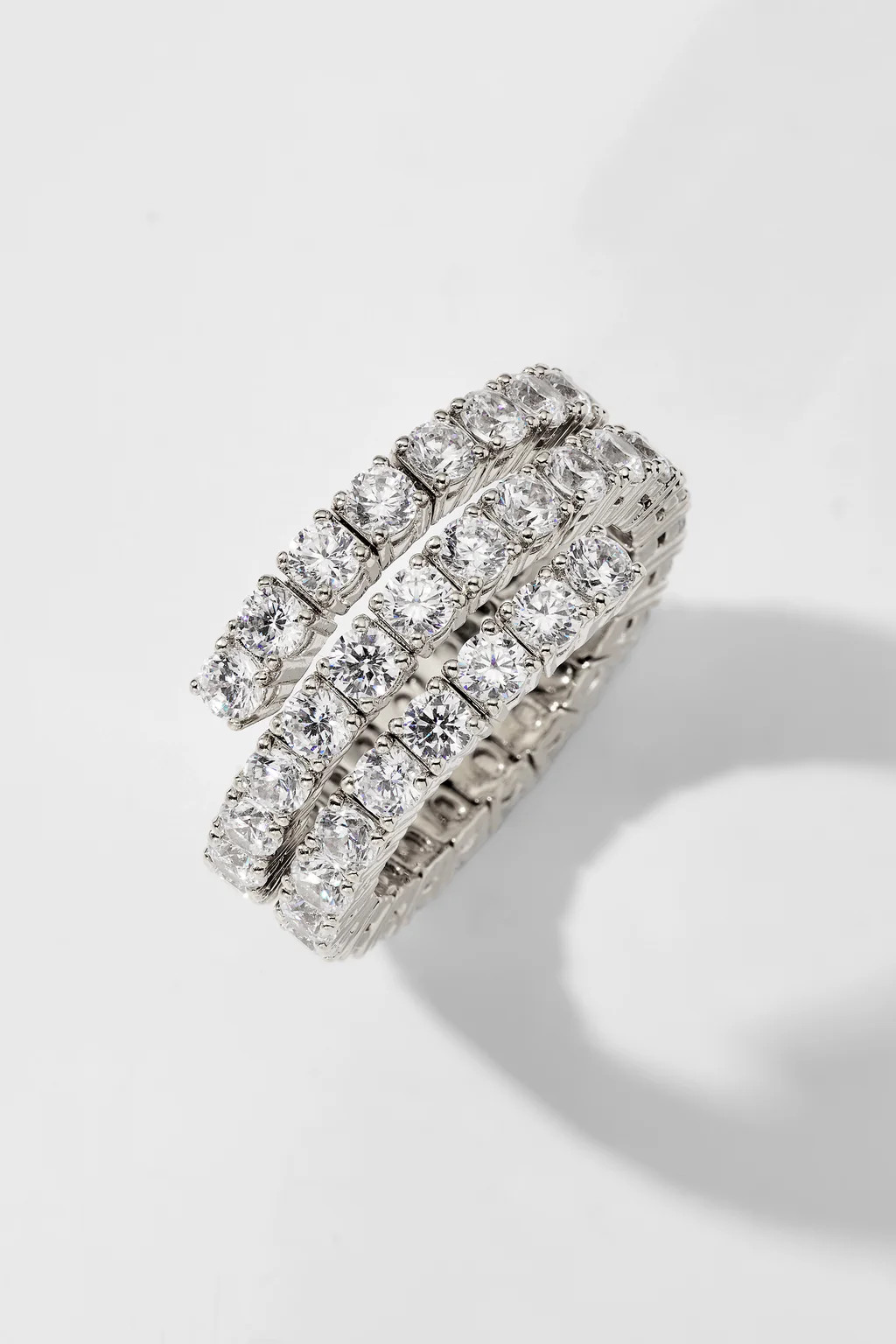 MATCHPOINT FLEXIBLE CZ WRAP RING | NADRI