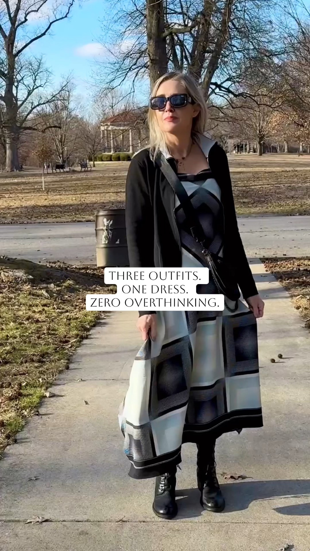 1, 2, or 3? Three outfits, one dress. Which look is your favorite?
Wearing the Sarai Handkerchief Dress and reversible cashmere cardigan from Lysse New York. The quality and fabric stopped me the moment I opened the box. Both pieces feel genuinely luxe and the versatility is hard to beat. Use code DOUSEDINPINK20 for 20% off your first purchase.

Date night outfits, spring outfits, spring layers, spring dresses, over 50 style 

#LTKootd #LTKgrwm #LTKOver40