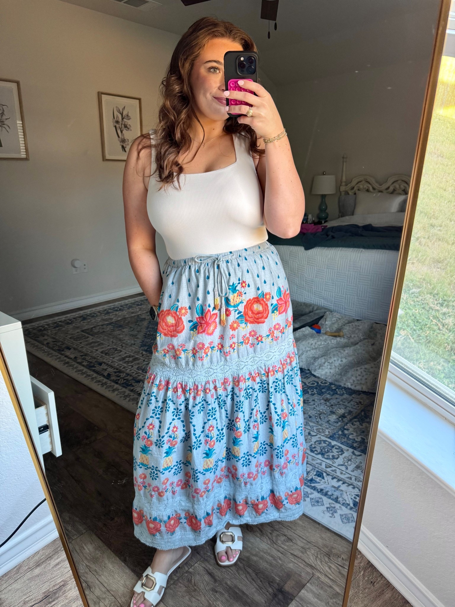 Another way to style this fun & lightweight Farm Rio skirt!
Bodysuit-M
Skirt—M

#LTKSaleAlert #LTKWorkwear #LTKU