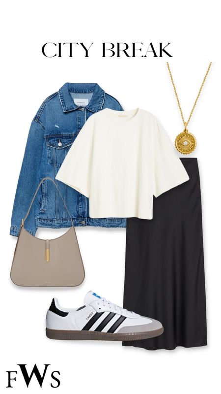 Styling a long black satin skirt 🖤

Summer outfit, spring outfit, send skirt, white T-shirt, oversize T-shirt, Jean jacket, summer shoes, Adidas, street style, city break, vacation, outfit, airport, outfit, travel outfit,

#LTKtravel #LTKitbag #LTKSeasonal