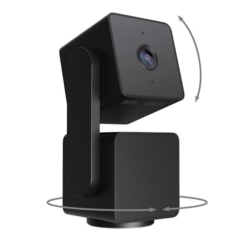 WYZE Cam Pan v3 Indoor/Outdoor IP65 1080P 360° Pan/Tilt/Zoom WiFi Smart Home Security Camera, Motion Tracking for Baby/Pet, Color Night Vision, Works with Alexa&Google Assistant, Free Expert Setup | Amazon (US)