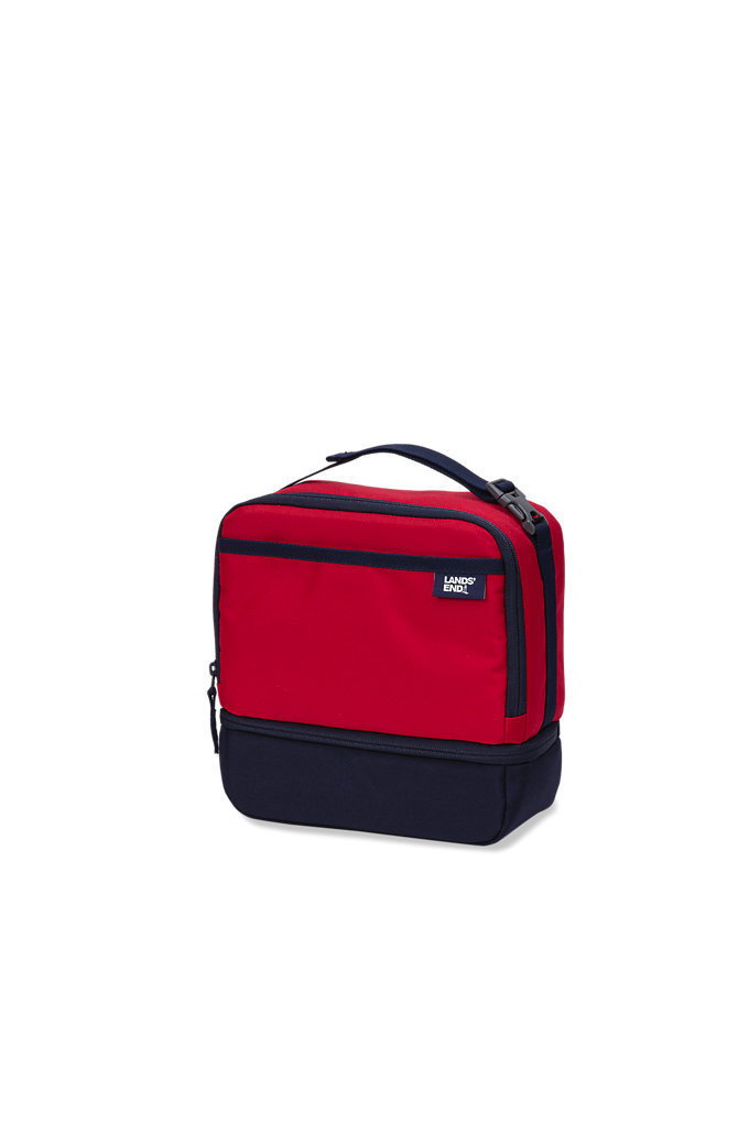 Kids Techpack Lunch Box - Lands' End - Red | Lands' End (US)