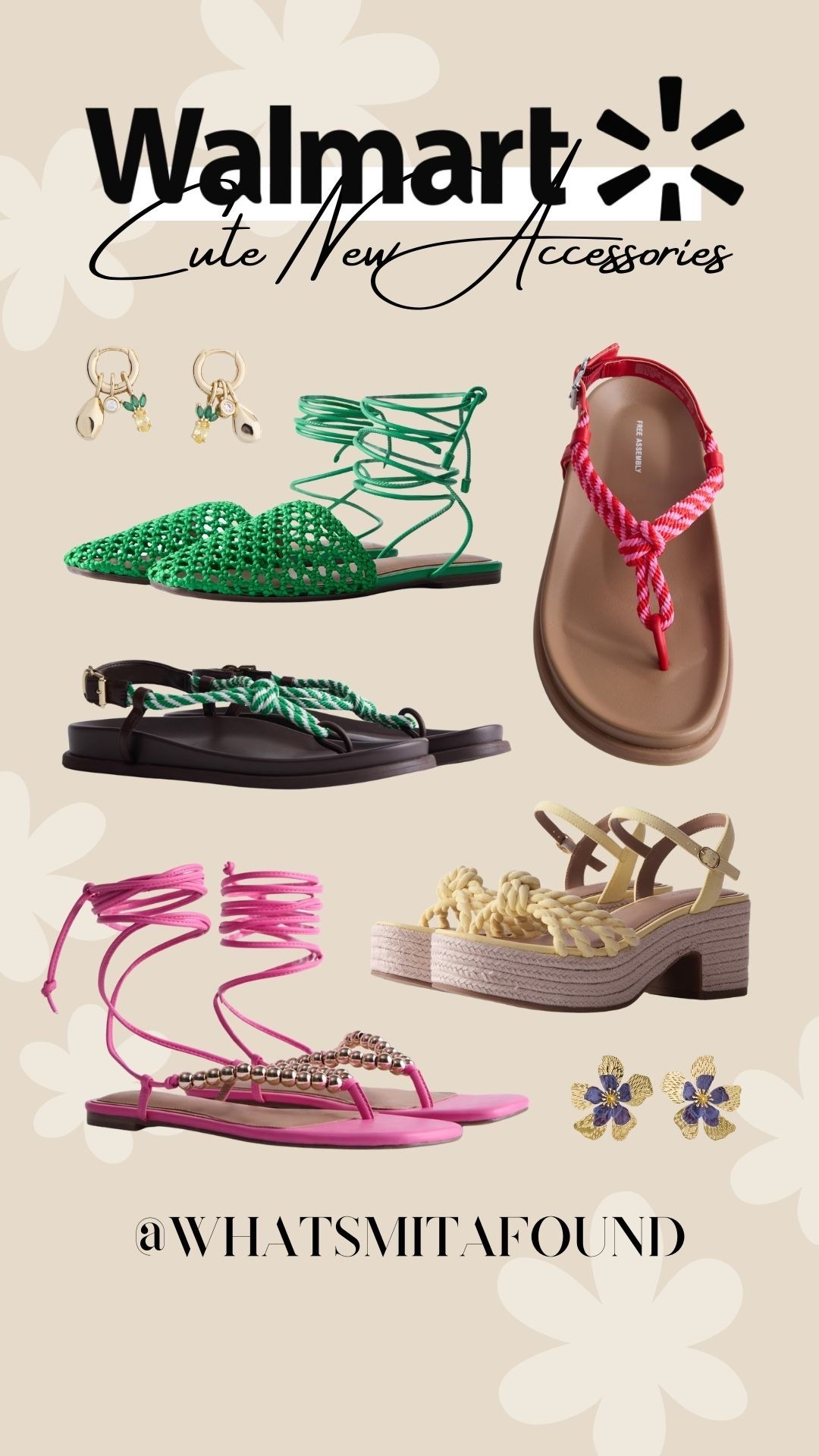 Cute new accessory finds from
Walmart!

#LTKootd #LTKSaleAlert #LTKMothersDay