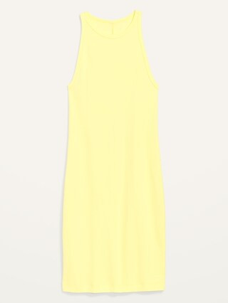 Fitted Sleeveless Rib-Knit Mini Dress for Women | Old Navy (US)
