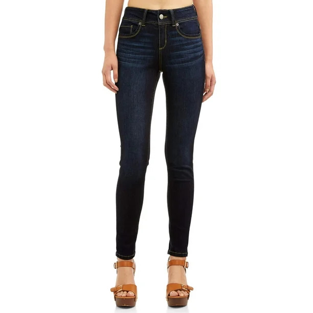 No Boundaries Juniors Super Soft Touch Denim | Walmart (US)