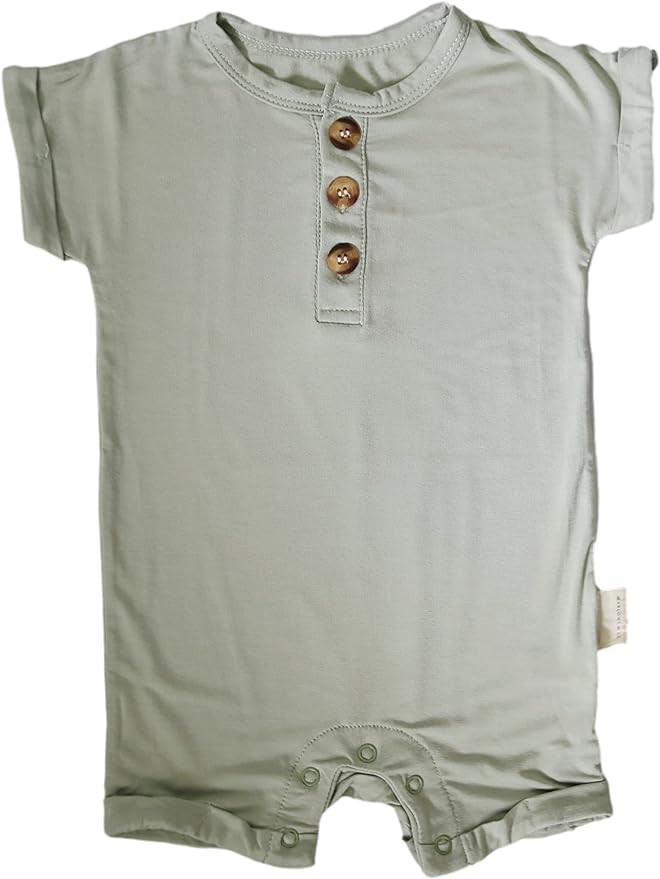 Marlowe & Co Short Summer Romper for Baby Boy and Girl | Amazon (US)