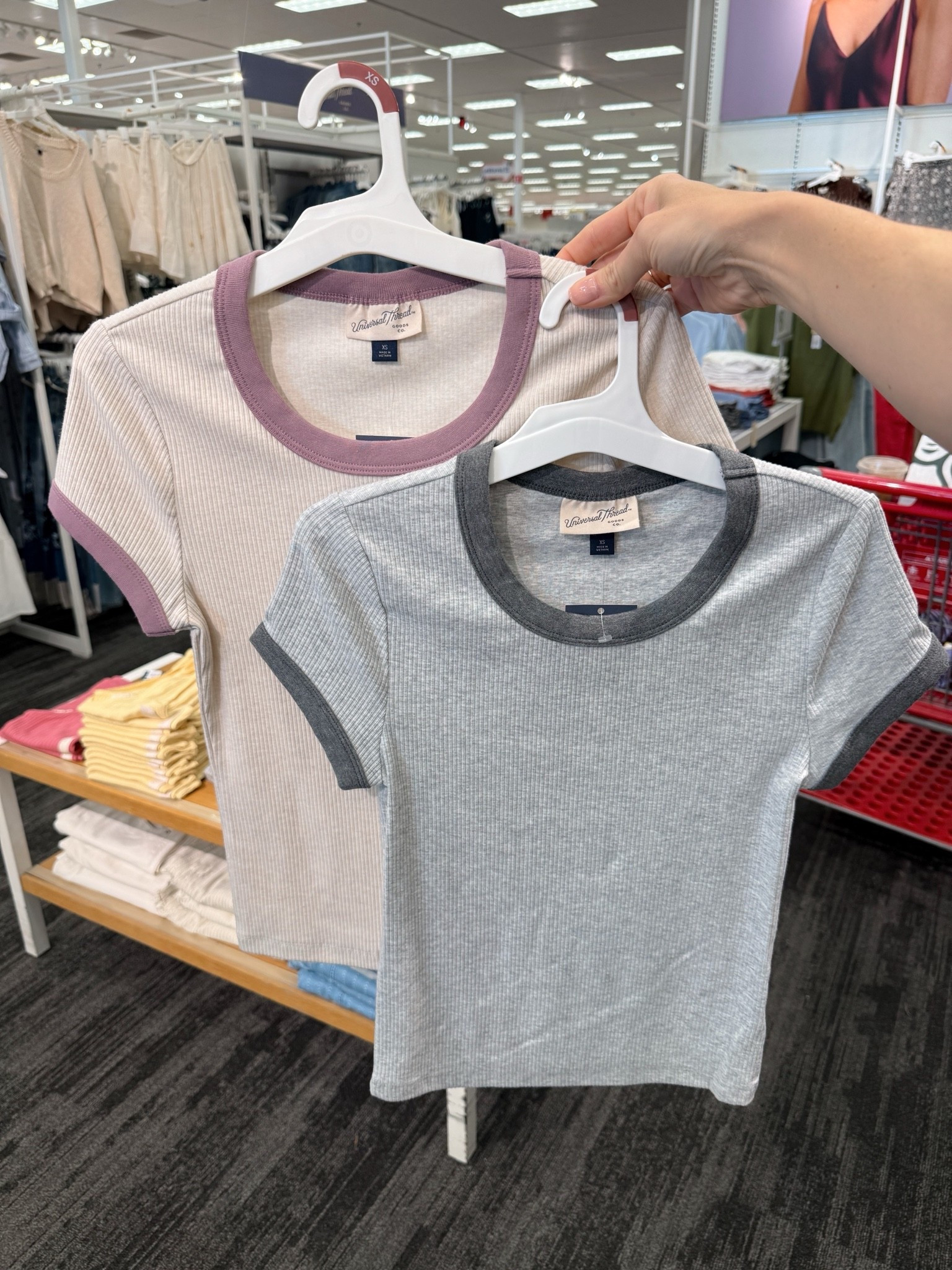 Universal Thread ribbed tee

#LTKSeasonal #LTKootd #LTKdayinmylife