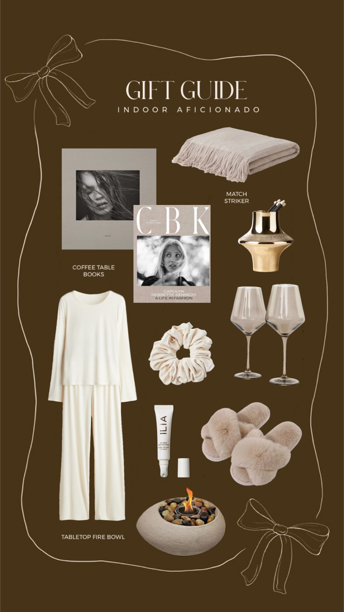 𝒢𝒾𝒻𝓉 𝑔𝓊𝒾𝒹𝑒 🥂

𝐻𝒾𝒾𝒾, 𝓁𝑜𝓋𝑒𝓁𝓎! 𝐹𝑜𝓁𝓁𝑜𝓌 𝓂𝓎 𝓈𝒽𝑜𝓅, 𝒶𝓃𝒹 𝑔𝑒𝓉 𝓂𝓎 𝑒𝓍𝒸𝓁𝓊𝓈𝒾𝓋𝑒 𝒶𝓅𝓅-𝑜𝓃𝓁𝓎 𝒸𝑜𝓃𝓉𝑒𝓃𝓉! 𝒮𝑜 𝑔𝓁𝒶𝒹 𝓎𝑜𝓊'𝓇𝑒 𝒽𝑒𝓇𝑒. 

chic, aesthetic, trending, stylish, minimalist style, affordable, home, decor, interior design, beauty, ootd, dupe, look for less, y2k, Amazon, Amazon fashion, Amazon finds, Amazon home, Amazon style, fall fashion, fall home decor, fall style, fall home, thanksgiving, holiday, fall outfit, seasonal, decor, decorations, Christmas, Christmas decorations, winter fashion, winter style, New Year’s Eve, family photos, winter outfit, winter home #giftguide #home #pajamas #blanket #decor mug wine stem pajamas match striker slippers scrunchie candle lip balm weighted eye mask sweatshirt loungewear MacBook cover shorts straw cover bow stirrer 

#liketkit #LTKStyleTip #LTKHome #LTKGiftGuide
@shop.ltk
https://liketk.it/4XAsN

#LTKStyleTip #LTKHome #LTKGiftGuide