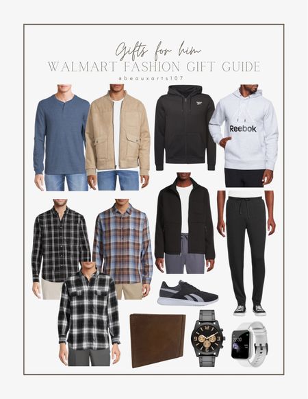 Shop my Walmart fashion gift guide favorites for him under $50! 

@walmartfashion #walmartpartner #walmartfashion

#LTKunder50 #LTKGiftGuide #LTKfit