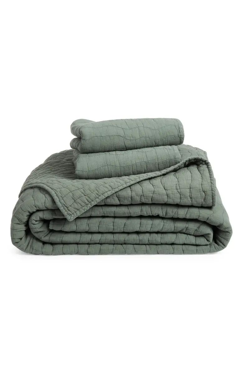 Soft Wash Wave Quilt & Sham Set | Nordstrom | Nordstrom