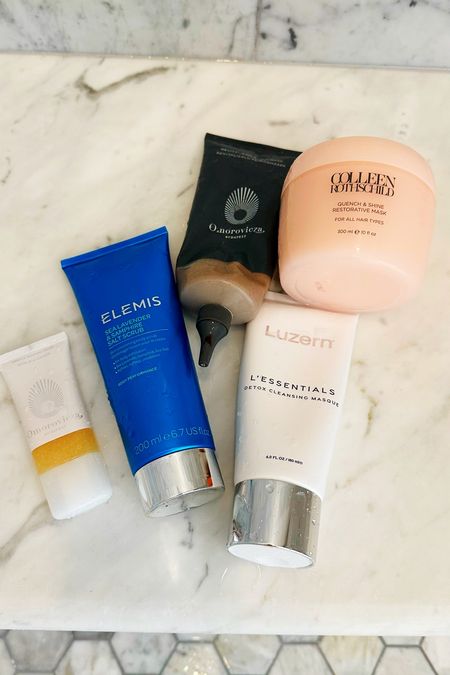 Sunday self-care. 
Top: keep your masks and scrubs in the shower. You’ll use them more often. 
Luzern product available on their site (not linked) 

#LTKunder100 #LTKbeauty #LTKunder50