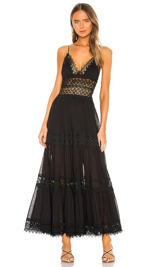 Cindy Dress in Black | Revolve Clothing (Global)