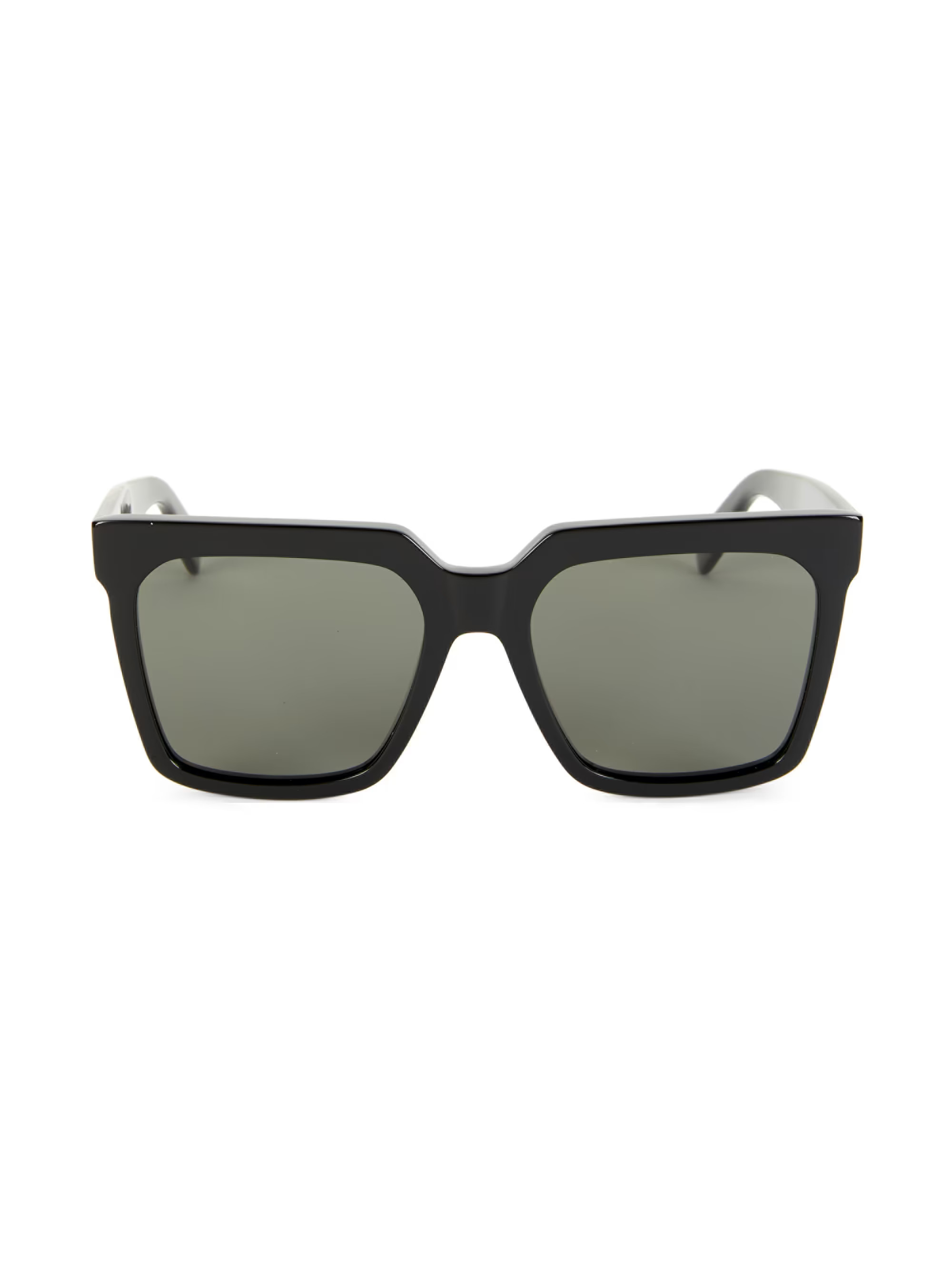 CL40055I 55MM Polarized Square Sunglasses | Saks Fifth Avenue