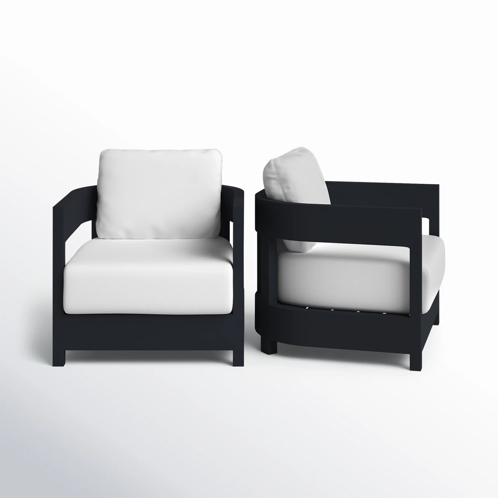 Everlee Patio Chair with Cushions (Set of 2) | Wayfair North America