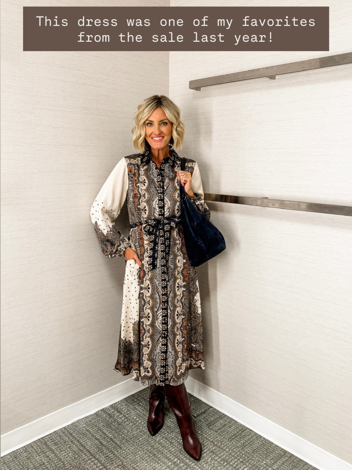 This fall midi dress was one of my favorites from last year, so I was so excited to see they brought it back in two now color ways! 

Loverly Grey, Nordstrom anniversary sale, NSale, fall dresses, midi dress, fall family photos 

 #LTKSeasonal #LTKSaleAlert
