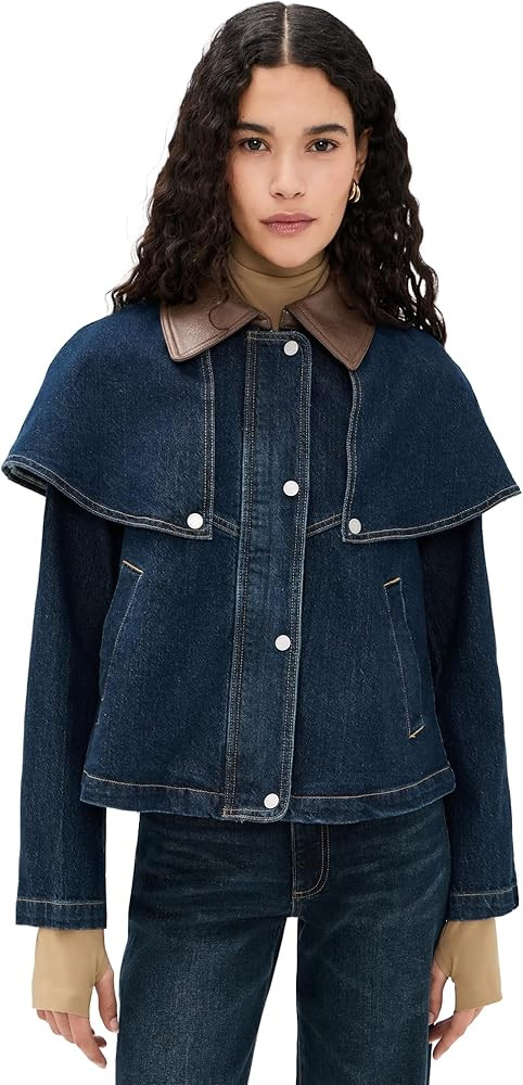 Avec Les Filles womens Cropped Cape Jacket | Amazon (US)