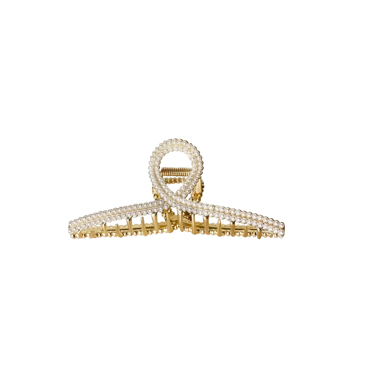 Pearl Metal Hair Claw Clip (Available on Selfridges.com) | Anisa Sojka