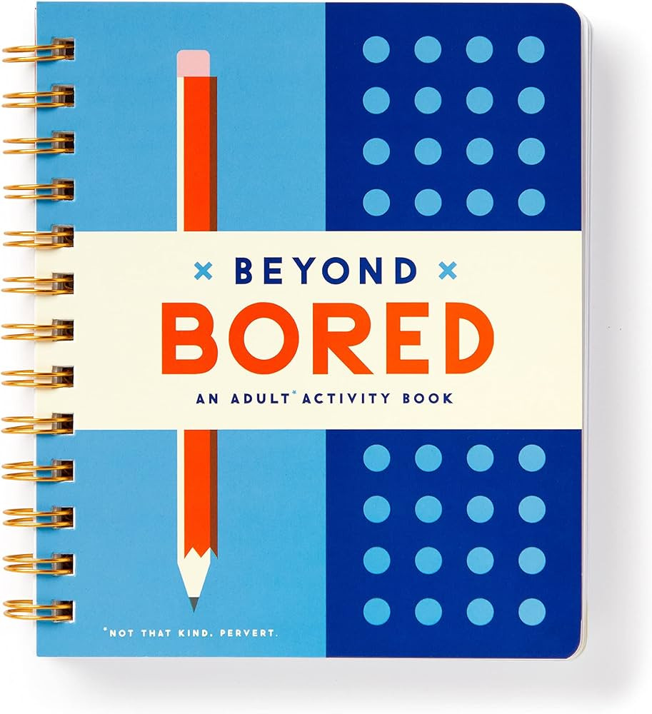 Brass Monkey Beyond Bored – Adult Activity Book With 200 Pages Of Puzzles and Games with Answer... | Amazon (US)