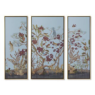 Pheasants and Forest Giclée Triptych | Frontgate