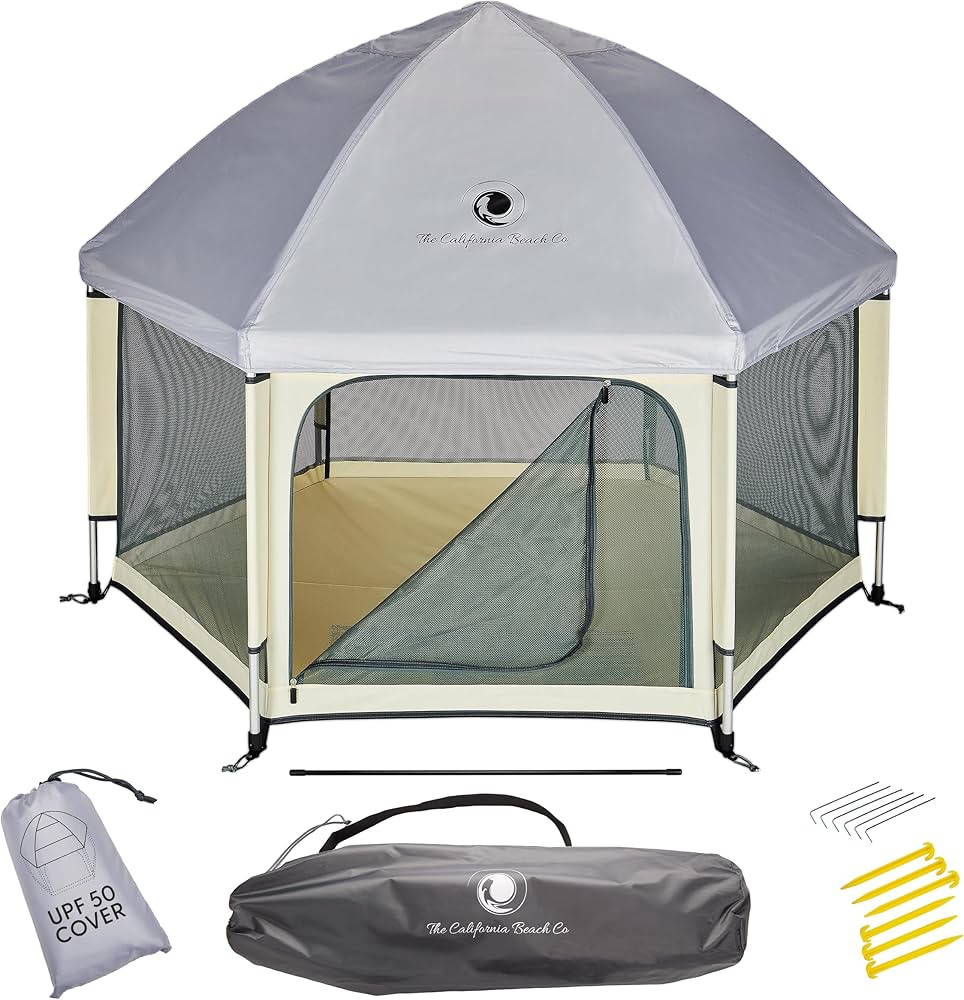 POP 'N GO Baby Playpen - Indoor & Outdoor Playpen for Babies and Toddlers - Baby Beach Tent, Fold... | Amazon (US)