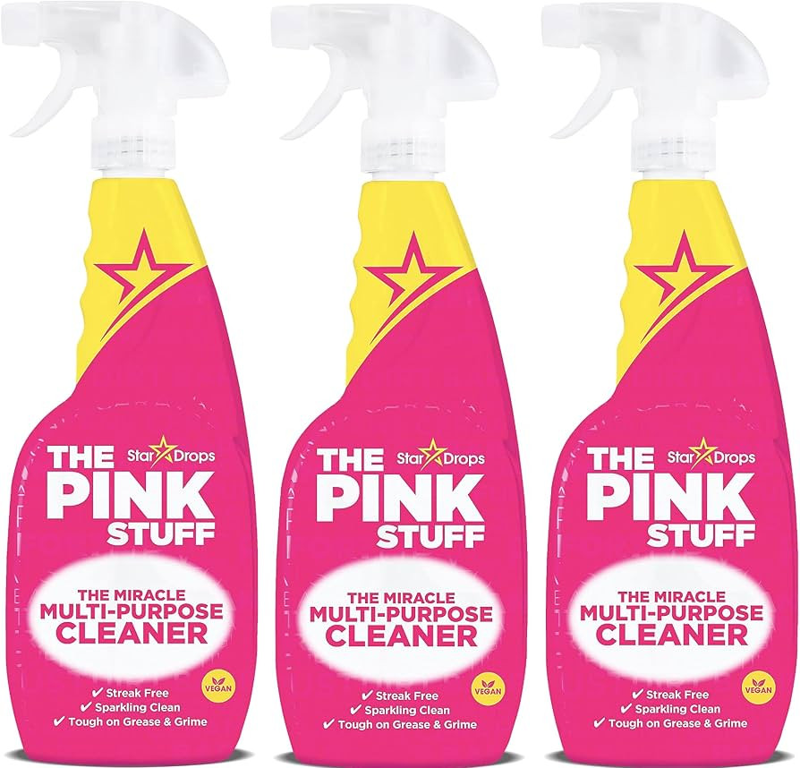 Stardrops - The Pink Stuff - The Miracle Multi-Purpose Cleaning Spray 750ml 3-Pack Bundle (3 Mult... | Amazon (US)