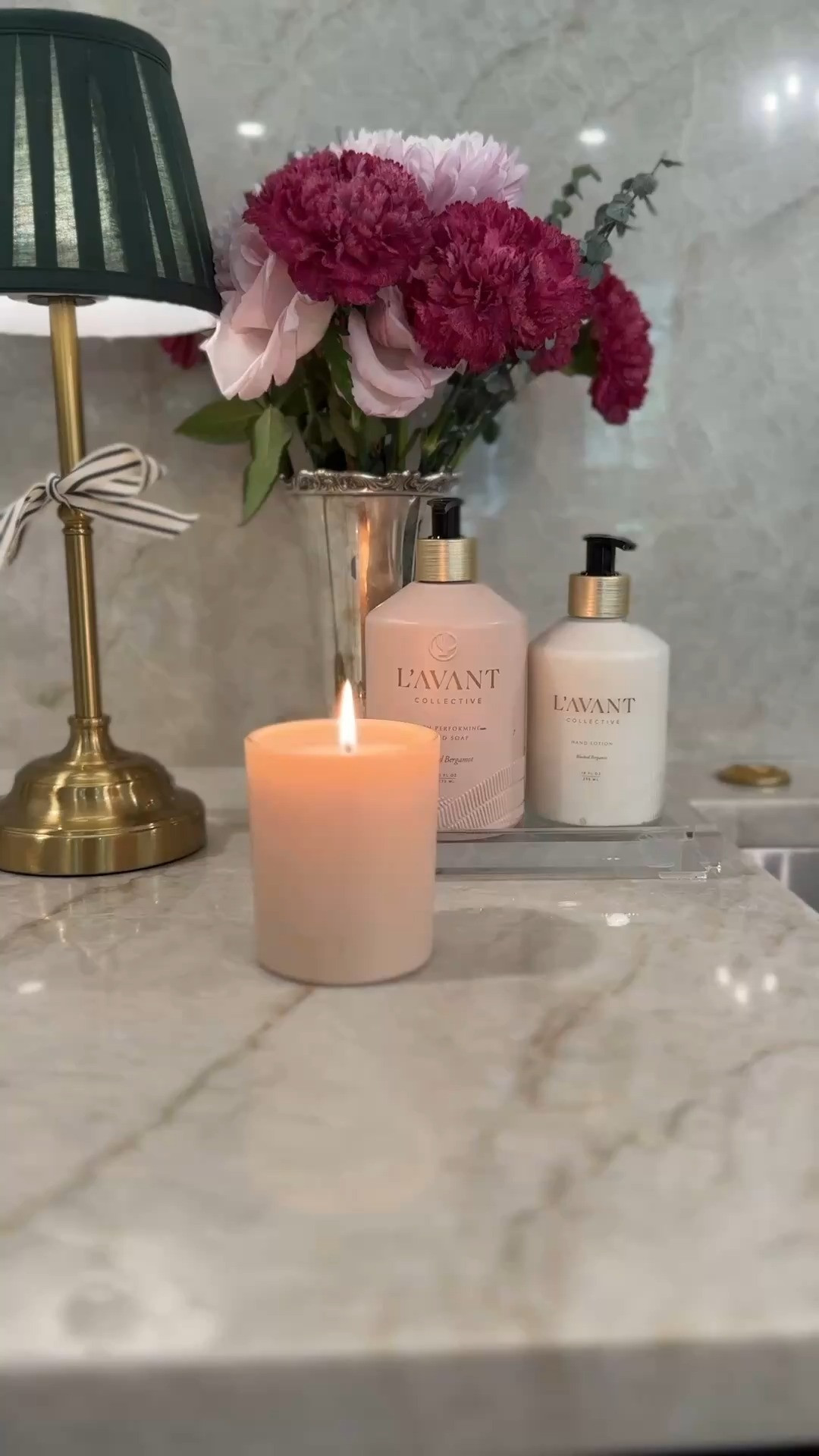 Spring refresh, anyone? 🌸I’m loving the newest arrivals from L'Avant Collective, a women-owned brand making eco-friendly cleaning products so beautiful they almost make chores enjoyable. #ad Their high-performance soaps and lotions feature clean, plant-based ingredients and natural fragrances that you’ll actually feel good about using in your home. Plus, they're cruelty-free, so it’s a win-win.
My current obsession: the Blushed Bergamot scent—fresh, uplifting, and perfect for spring. 🌿✨ #lavantcollective @lavantcollective #motherdays #ltkhome  

 

#LTKSaleAlert