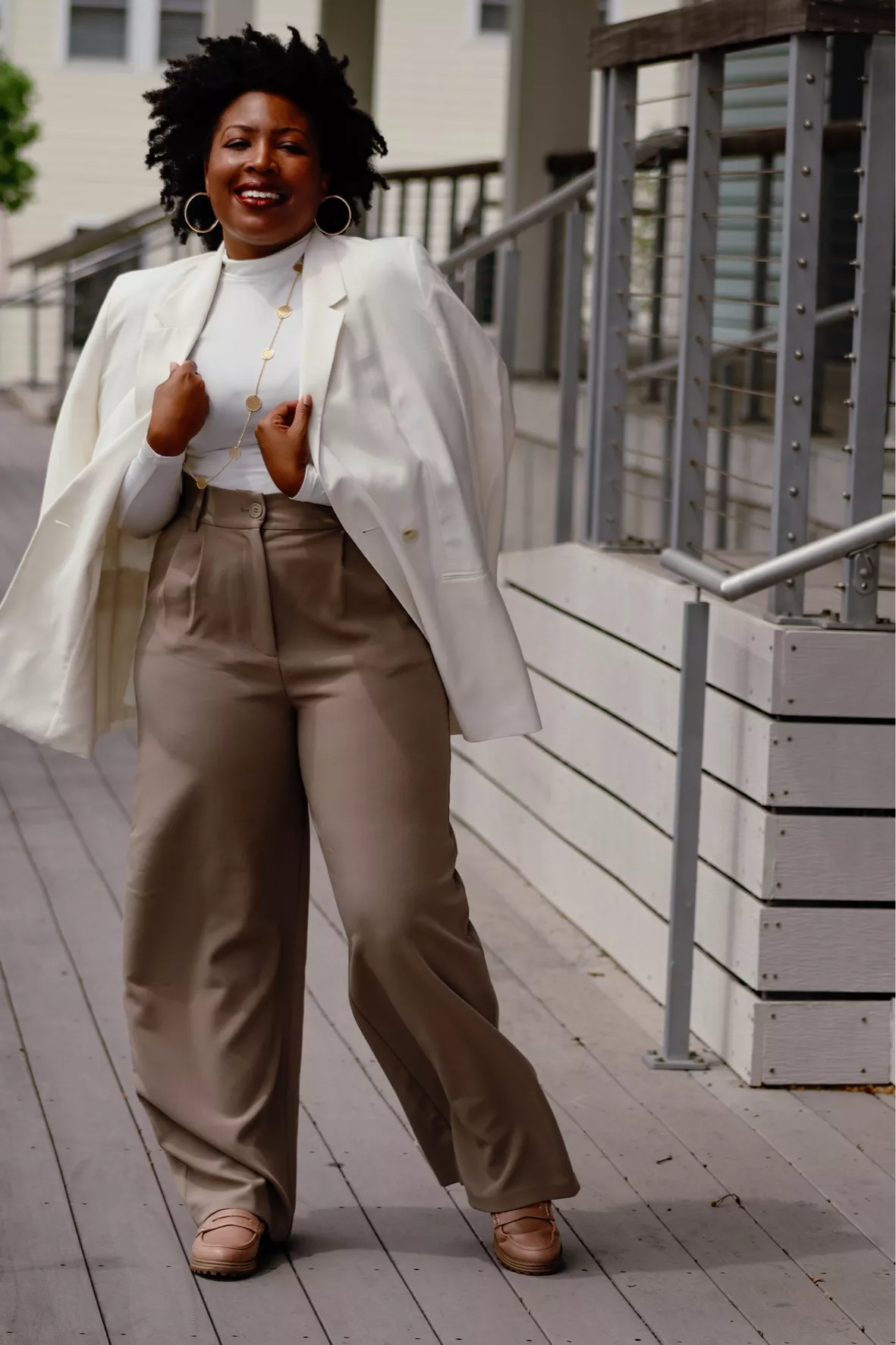 Harper Wide Leg Pant in Deep Taupe curated on LTK