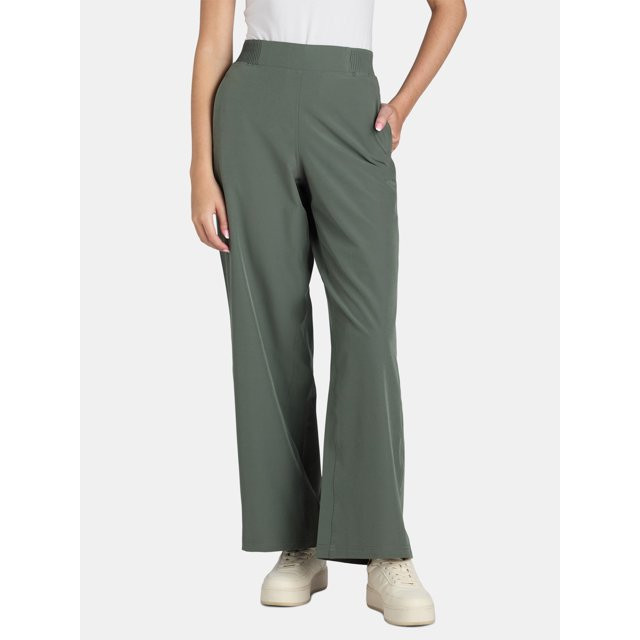 Avia Women's Wide Leg Pant, 30.5” Inseam, Sizes XS-XXXL - Walmart.com | Walmart (US)