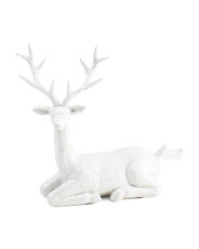 10.5in Glitter Sitting Reindeer | Home | T.J.Maxx | TJ Maxx