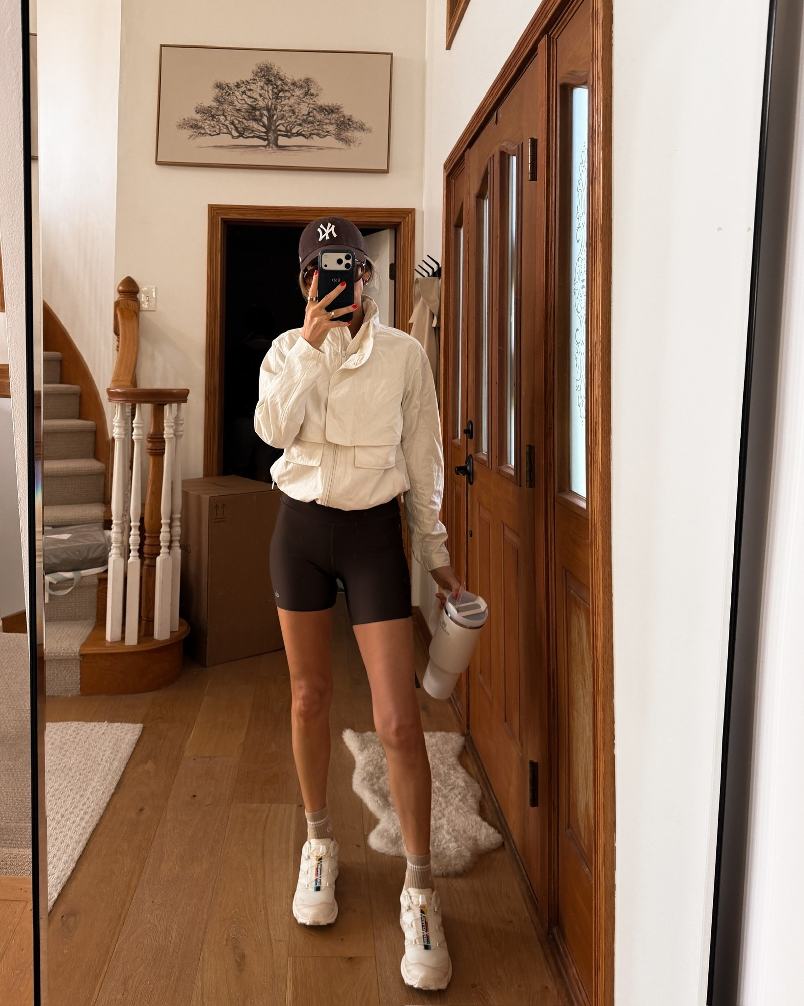 What I’m wearing to physical therapy and moving day! Shorts are small and jacket is size 4!

#LTKootd #LTKActive #LTKSeasonal